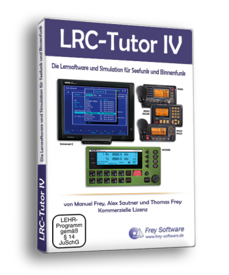 Verpackung der Lernsoftware LRC-Tutor IV von FREY Software
